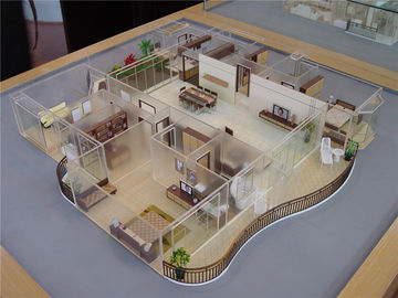 Nội thất Nhà mẫu 3D, Thiết kế kiến ​​trúc nhà thương mại Mô hình 3d
