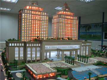 Xây dựng mô hình kiến ​​trúc môi trường cho khách sạn, mô hình in 3d